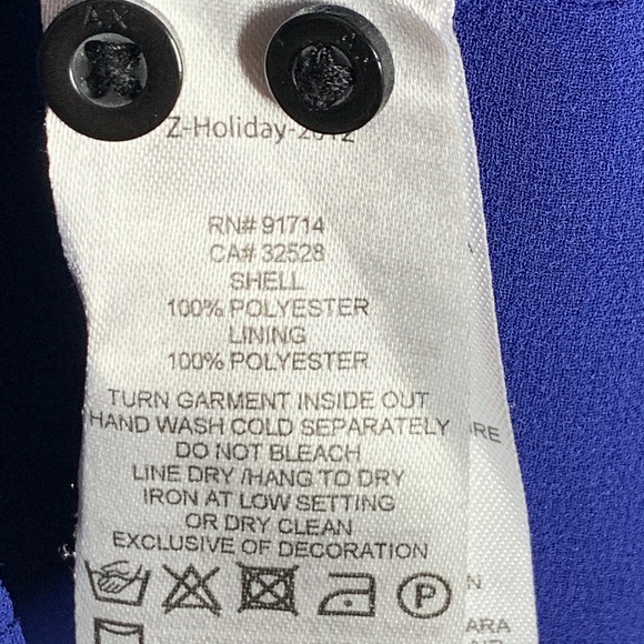 Armani Exchange AX Womens Long Sleeve Top Button - Picture 9 of 9